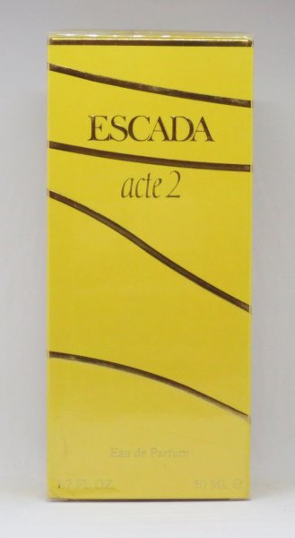 Escada- Acte 2 Eau de Parfum Splash 50 ml- Neu- OvP-